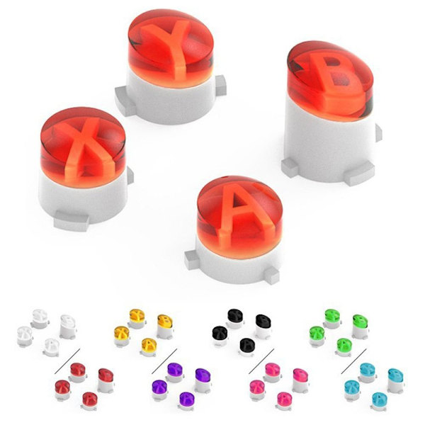 Abxy Button Controller-knappar BLÅ blue