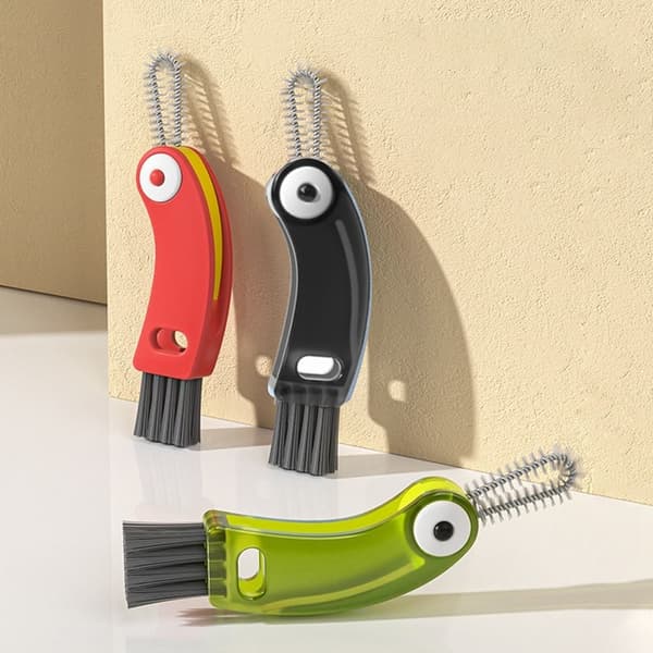 Flaskekopplokk Brush Cleaner Tools GRÅ grey