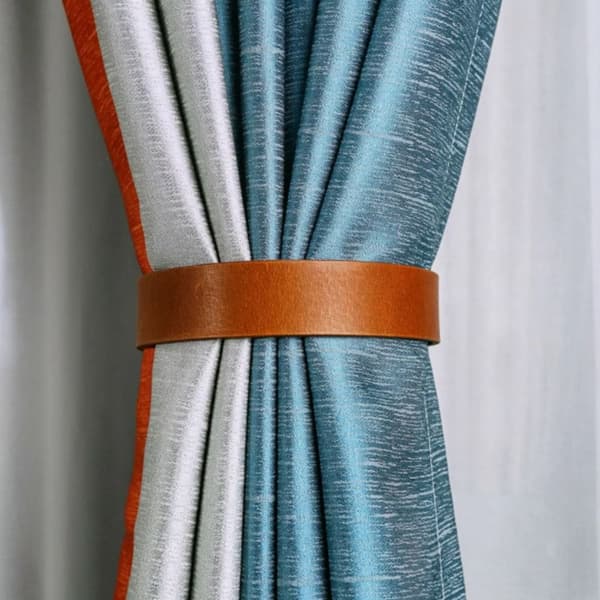 1/2 stk Creative Gardiner Spænde Retro Læder Gardin Tiebacks 2pcs