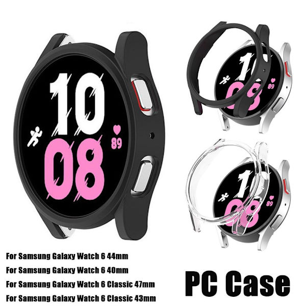 PC- case Cover TRANSPARENT WATCH 6 44MM WATCH 6 44MM Transparent Watch 6 44mm-Watch 6 44mm