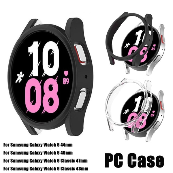 PC-taske Beskyttelsescover TRANSPARENT UR 6 40MM WATCH 6 40MM Transparent Watch 6 40mm-Watch 6 40mm