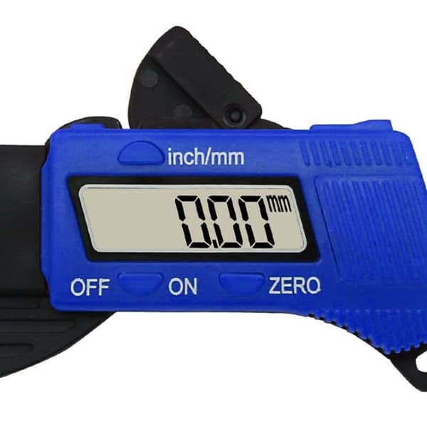 Tykkelse Caliper Mikrometer Måler BLÅ blue