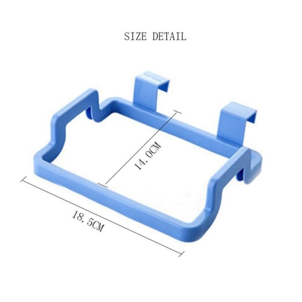 3 Stk Søppelsekkstativ Søppelsekk BLÅ blue