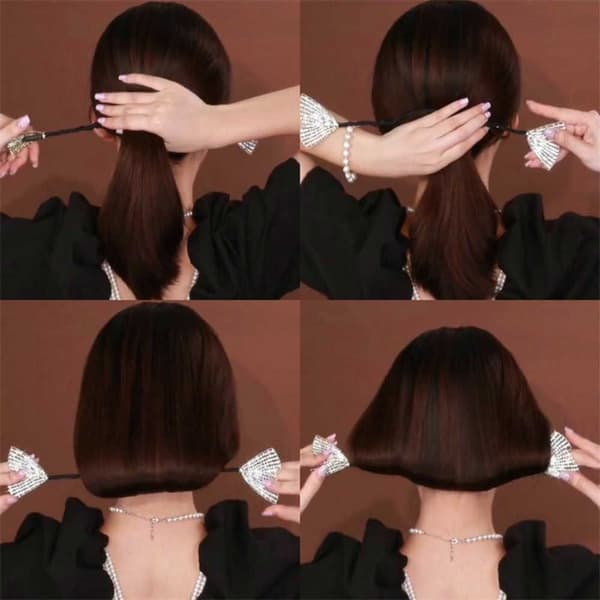 Sløyfehår Iron Magic Bow Clip STIL 4 STIL 4 Style 4