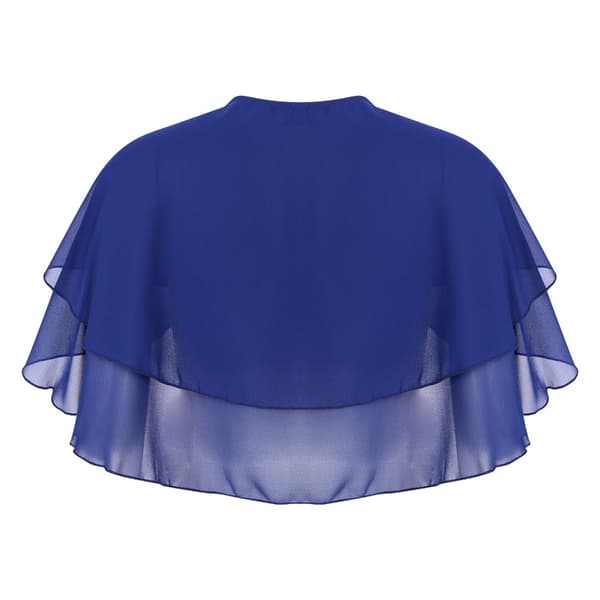 Sommerkapper Langt Sjal BLÅTT blue