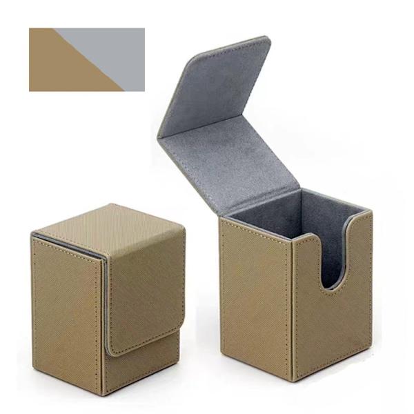 Spil MTG Trading Card Holder Deck Box SORT SORT Black