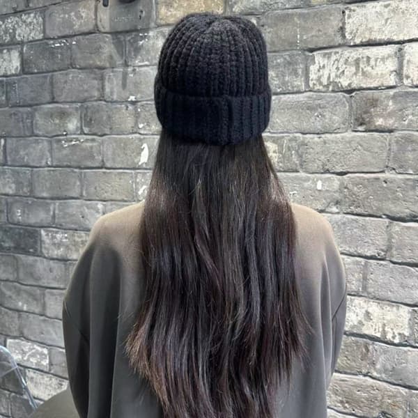 Knitted Hat Beanie Hatut PUNAINEN red