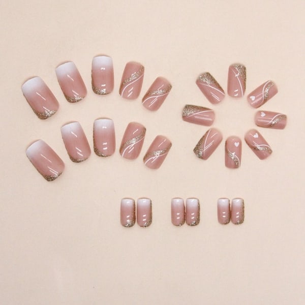 Falske Nails Fake Nials W1348 W1348 W1348