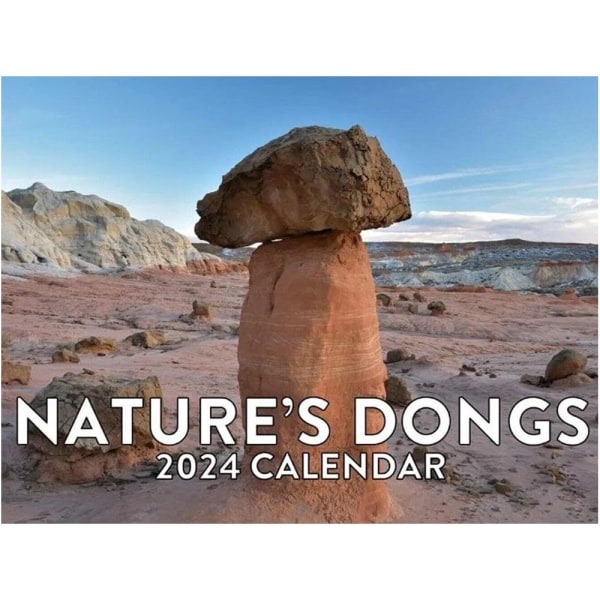 Rolig Vuxen Formad Pics Kalender 2024 Väggkalender Rolig