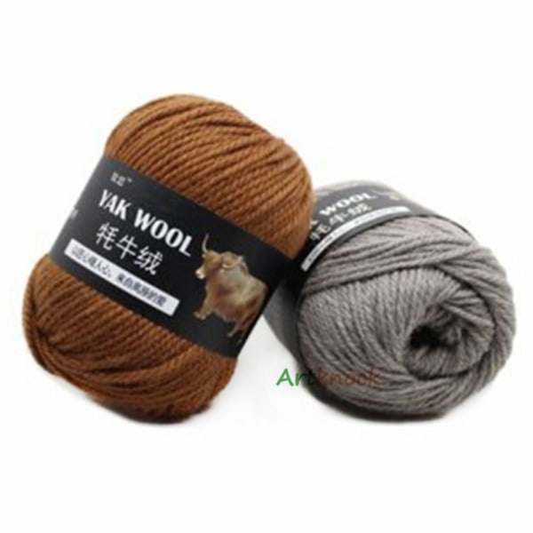 Ull Yak-garn Handstickningsgarn 03 03 03