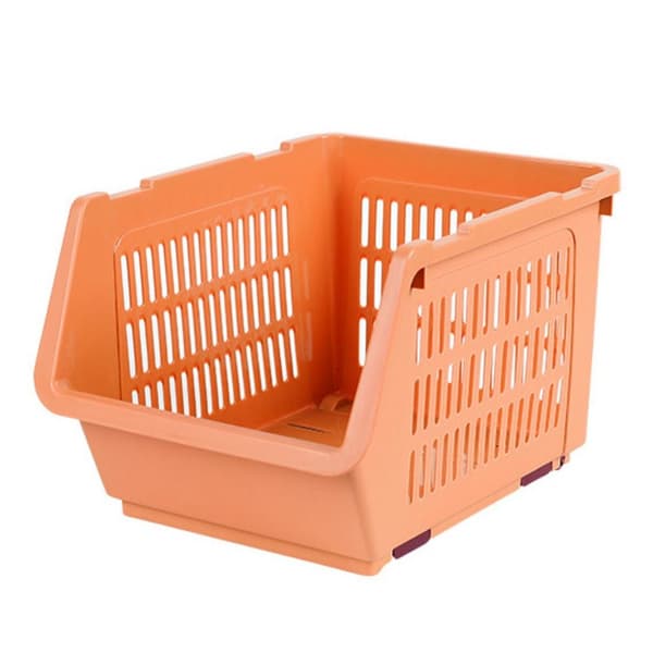 Fruktförvaringskorg Kök Staplingskorg ORANGE Orange