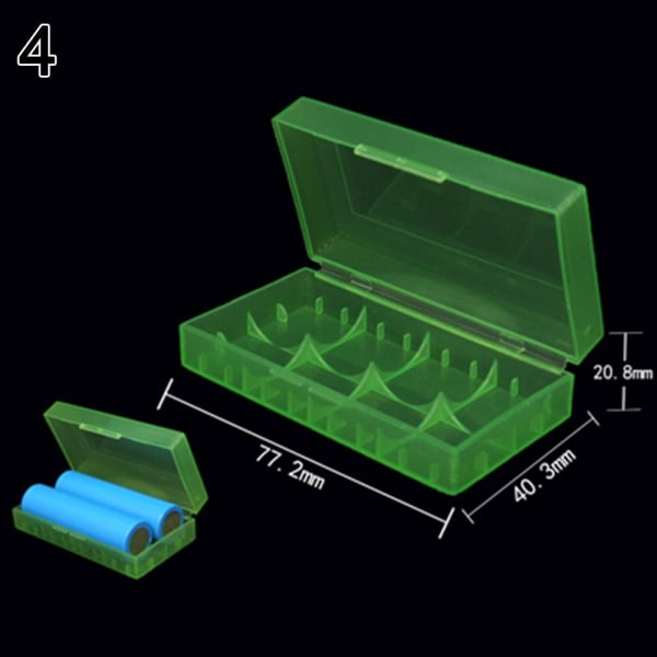 2 Batterikasse Batteriholder Opbevaring 4 4 4