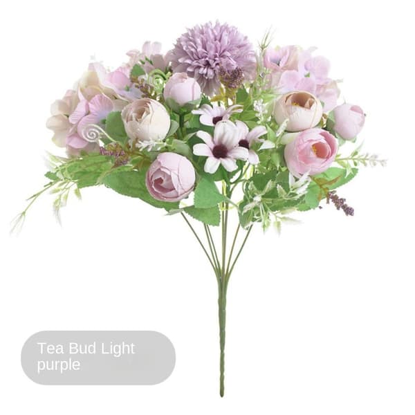 Simuler kunstige blomster Kunstig blomst LYS ROSA LYS Light Pink