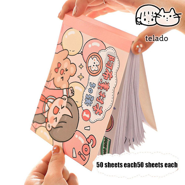 Søde Materiale Håndbogs Stickers DIY Tegneserie
