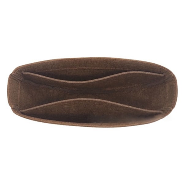 Filt Insert Flap Handväska Iiner KAFFE KAFFE coffee