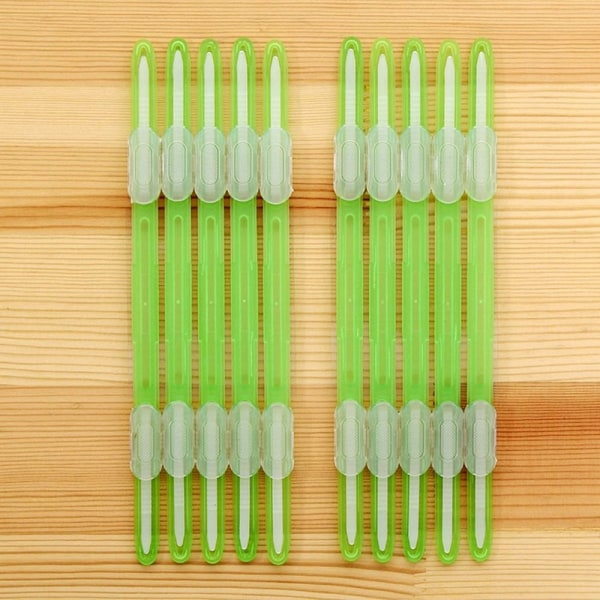 10 st Bindningsklämmor Remsa Lösbladsklämma FÄRG 4 FÄRG 4 Color 4