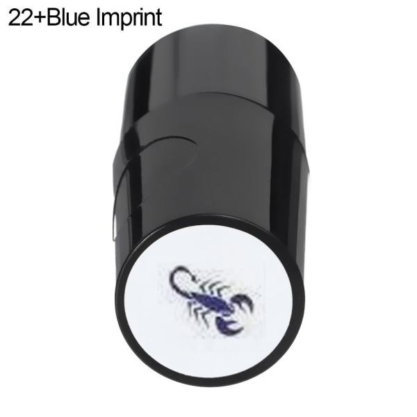 Golf Ball Stamp Golf Stamp Marker 22+BLÅT IMPRESSUM 22+BLÅT 22+Blue Imprint