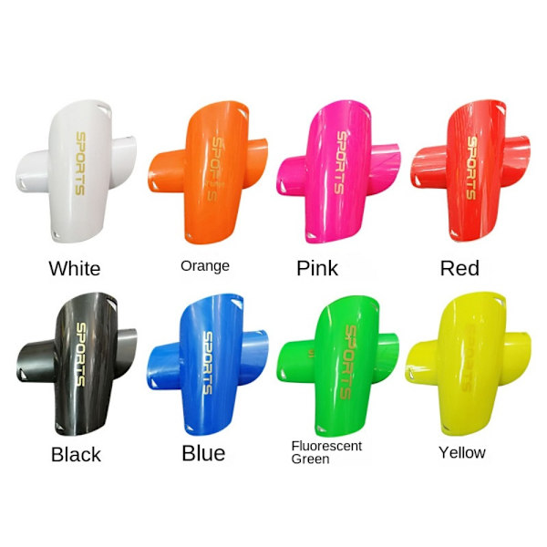 1 par Fotball benholder Fotball leggbeskyttere deksel ROSE RED M rose red M