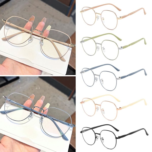 Anti Blue-ray Glasses Optiset lasit Frame GOLD gold
