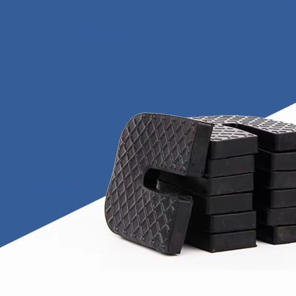 8-pack Mekaniska vibrationsdämpande kuddar Gummiisolatorplatta