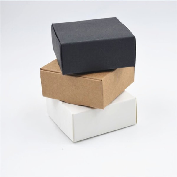 30st Kraftpapper handgjord kartongförpackning