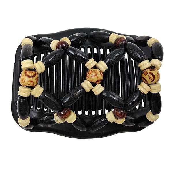 Beaded Double Row Comb Beads Hårkammar 3 3 3