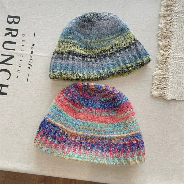 Bucket Hatut Neulotut hatut PUNAINEN Red