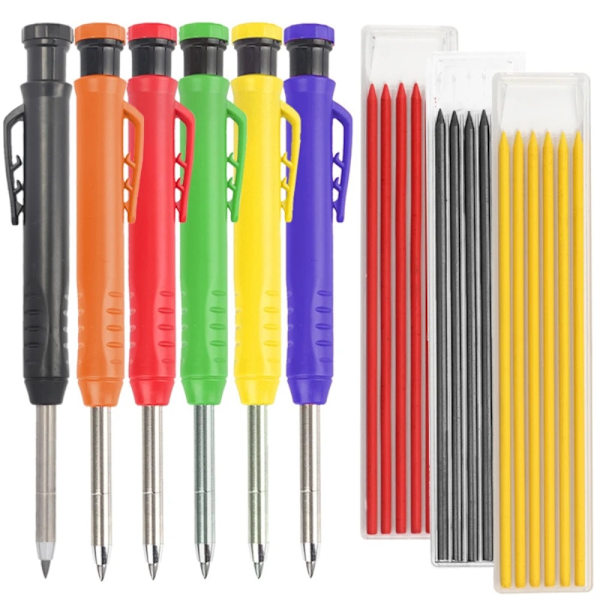 Blyant Træbearbejdningsværktøj RØD BLYANT BLYANT Red Pencil-Pencil