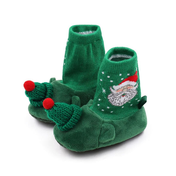 Julskor Nyfödda Baby RÖDA 14CM Red 14cm