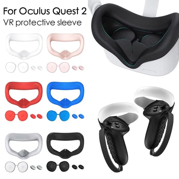 VR Face Cover VR Linsskydd VIT white
