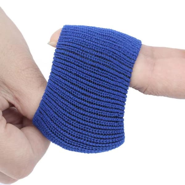 10 STK Fingerermer Fingersenger GRÅ grey