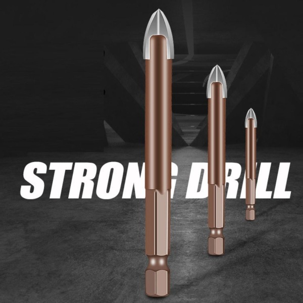 Ristikuusiolaattaporanterät 5 mm 5mm