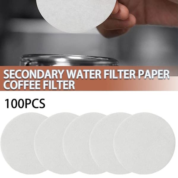 100st Kaffefilter Papper Kaffebryggare Filter 53MM 53mm