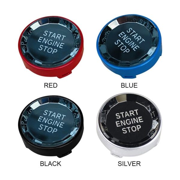 til bm w E90 E91 E92 E93 E60 4-farvet start stop knap rød