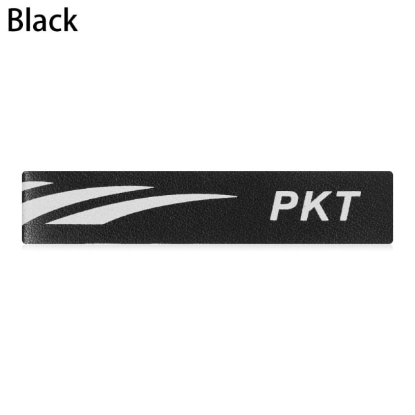 Racket Head Protector Tape Racket Skyddsdekal SVART black