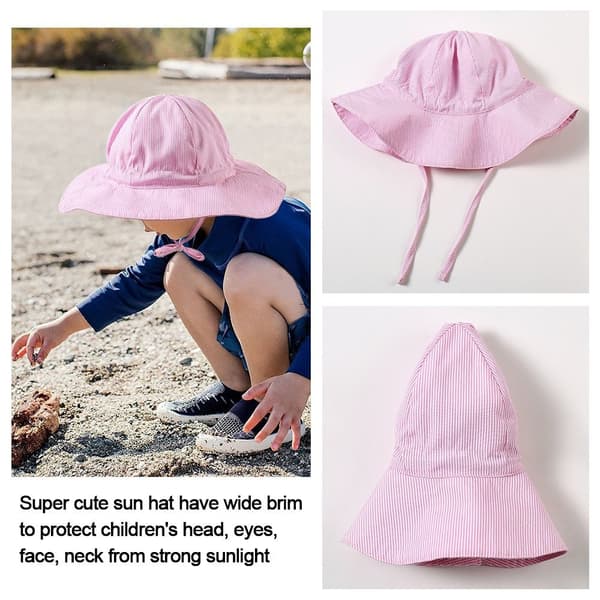Bøttehatt Strandhette BEIGE 48CM beige 48cm
