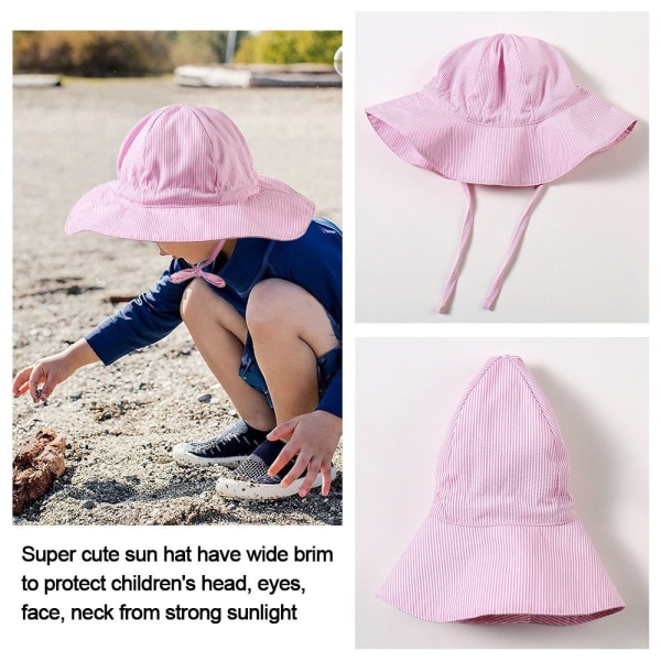 Bucket Hat Beach Cap NAVY 48CM navy 48cm