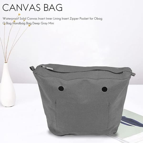 Infoga Innerväska Foder Inläggsväska LJUSGRÅ CLASSIC CLASSIC Light Grey Classic-Classic