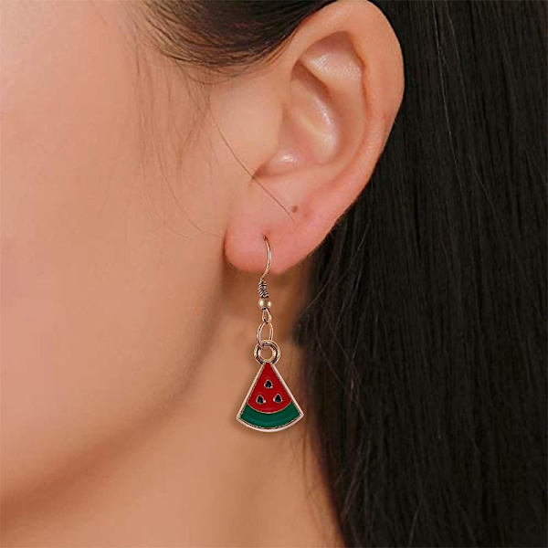 40 kpl 4 Styles Watermelon Slice Charms Emali Riipukset Hedelmä