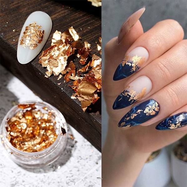 5 Stk Nail Glitter Pailletter Uregelmæssige Glitter Flakes 7 7 7