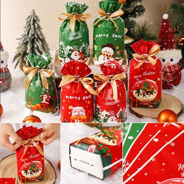 50 ST Xmas godispåsar Kexpåsar 2 2 2