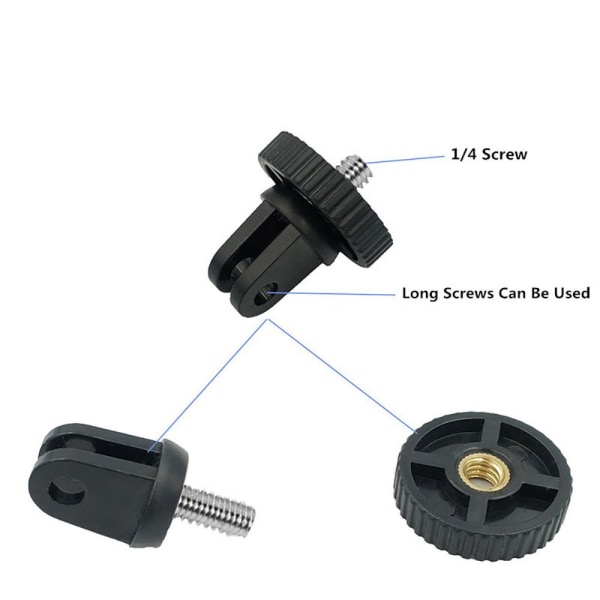 2 stk skruekonverter stativadapter STYLE 2 STYLE 2 Style 2