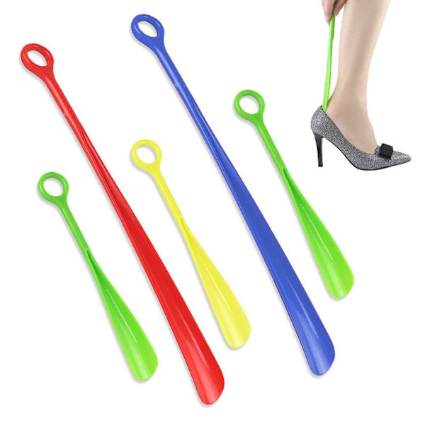 2kpl Shoe Horn Shoehorn Lifter PUNAINEN 30cm red 30cm