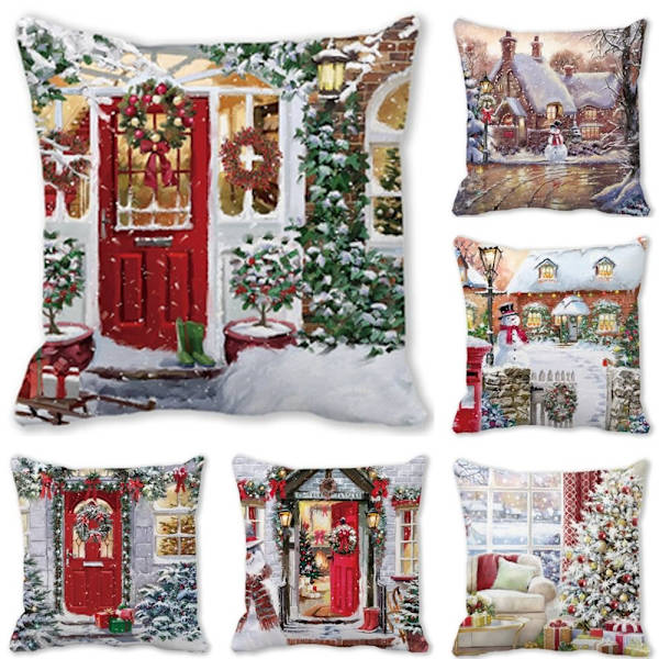 Julkuddfodral Cover STYLE 8 STYLE 8 Style 8