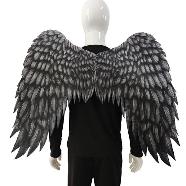 Englevinger Fjervinger SORT black