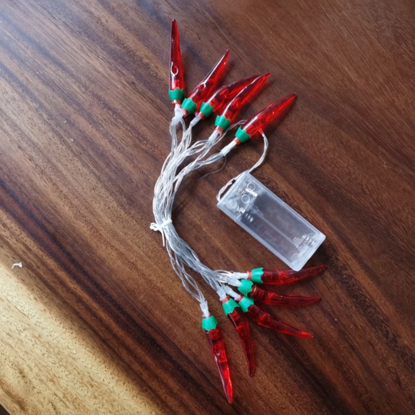 Hot Pepper String Light Farverig Lys String FARVE FARVE colour