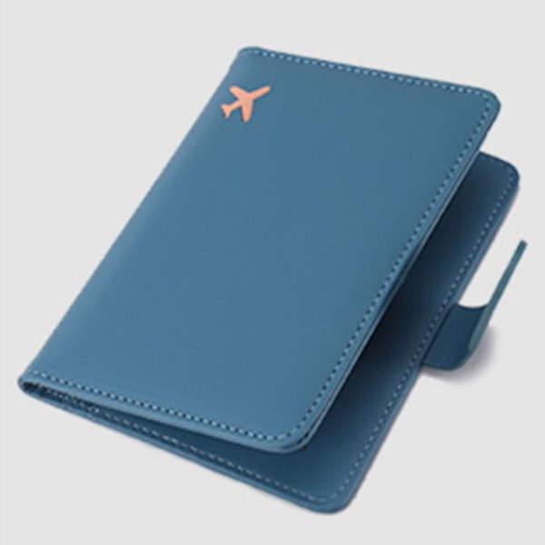 Resepassfodral Case BLÅ Blue