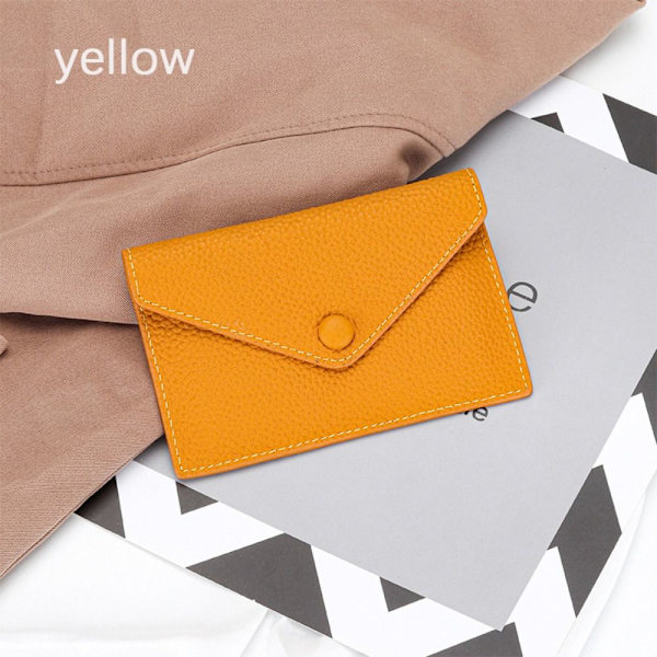 Short Wallet case KELTAINEN KELTAINEN yellow