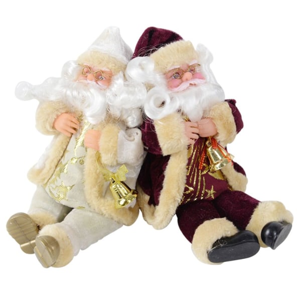 Jultomtedocka Jultomtefigur BURGUNDI Burgundy