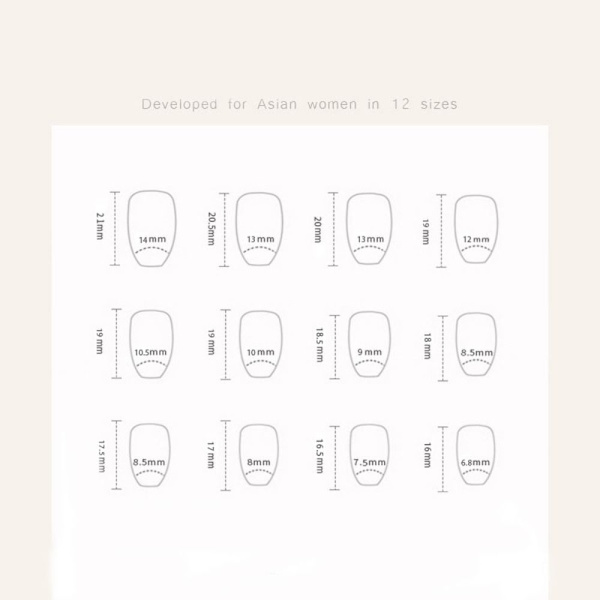 False Nails Fake Nails W1297 W1297 W1297